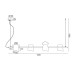 Κρεμαστό Μοντέρνο Φωτιστικό Τετράφωτο Ayran Ε14 Χαλκός |  Aca | EF27P4102CP